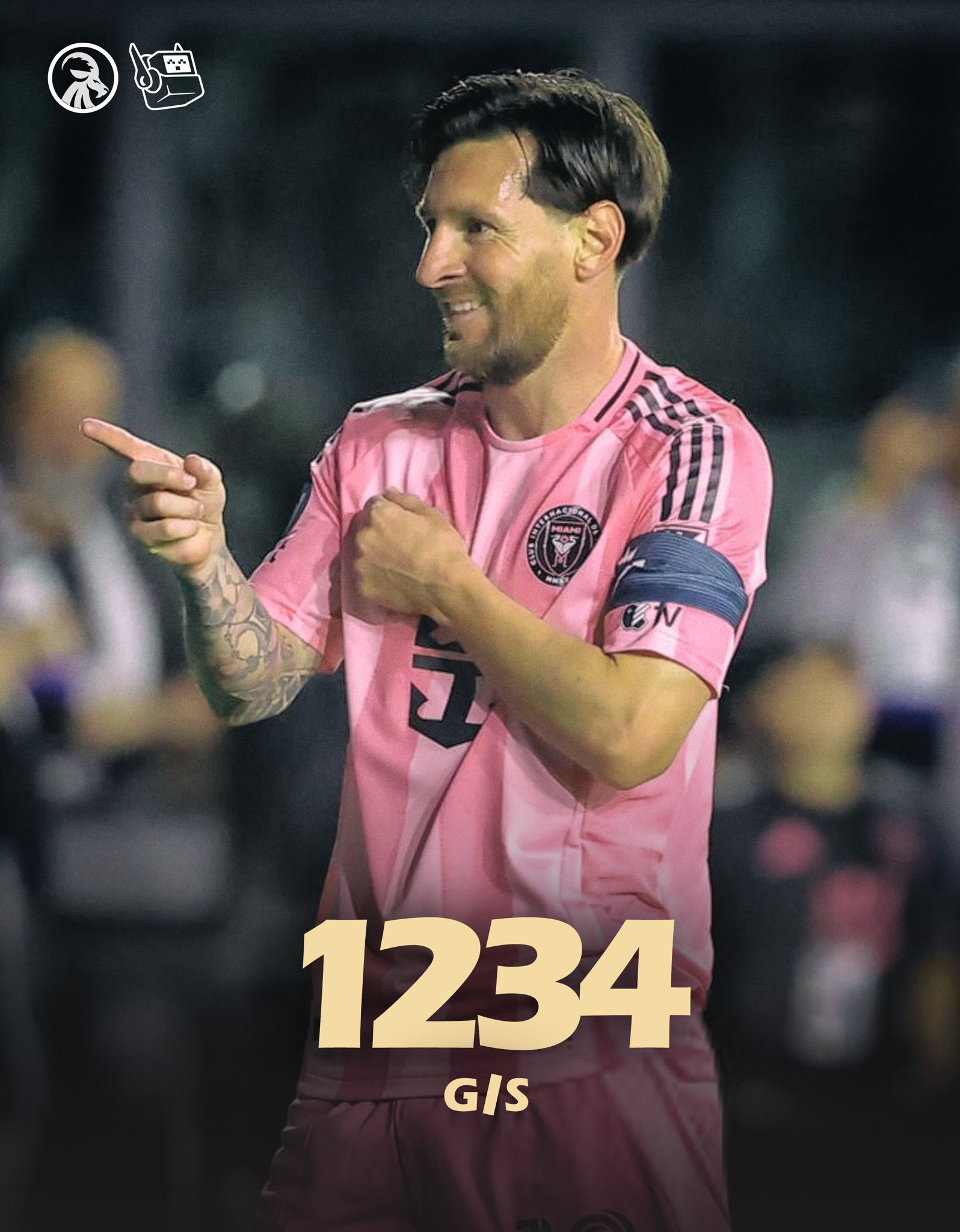 回歸即進球！37歲梅西生涯目前853球381助，參與進球數(shù)1234球！