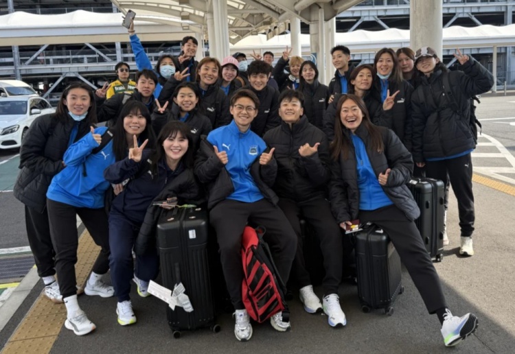 武漢女足前往日本參加女足亞冠！王霜曬照：日本，我們來了